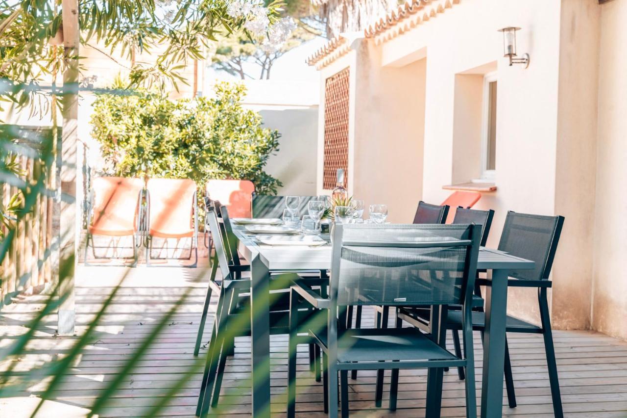 Maison Familiale Avec Piscine Privee, Plage A Pied, Frais Obligatoires A Regler A L'Arrivee, Linge 15E Par Pers & Menage 70E Par Sejour Voir Profil Mandatory Fees In Cash To Be Paid On Arrival Linen 15E Per Person 70E Housekeeping Per Stay Sainte-Maxime Exteriér fotografie