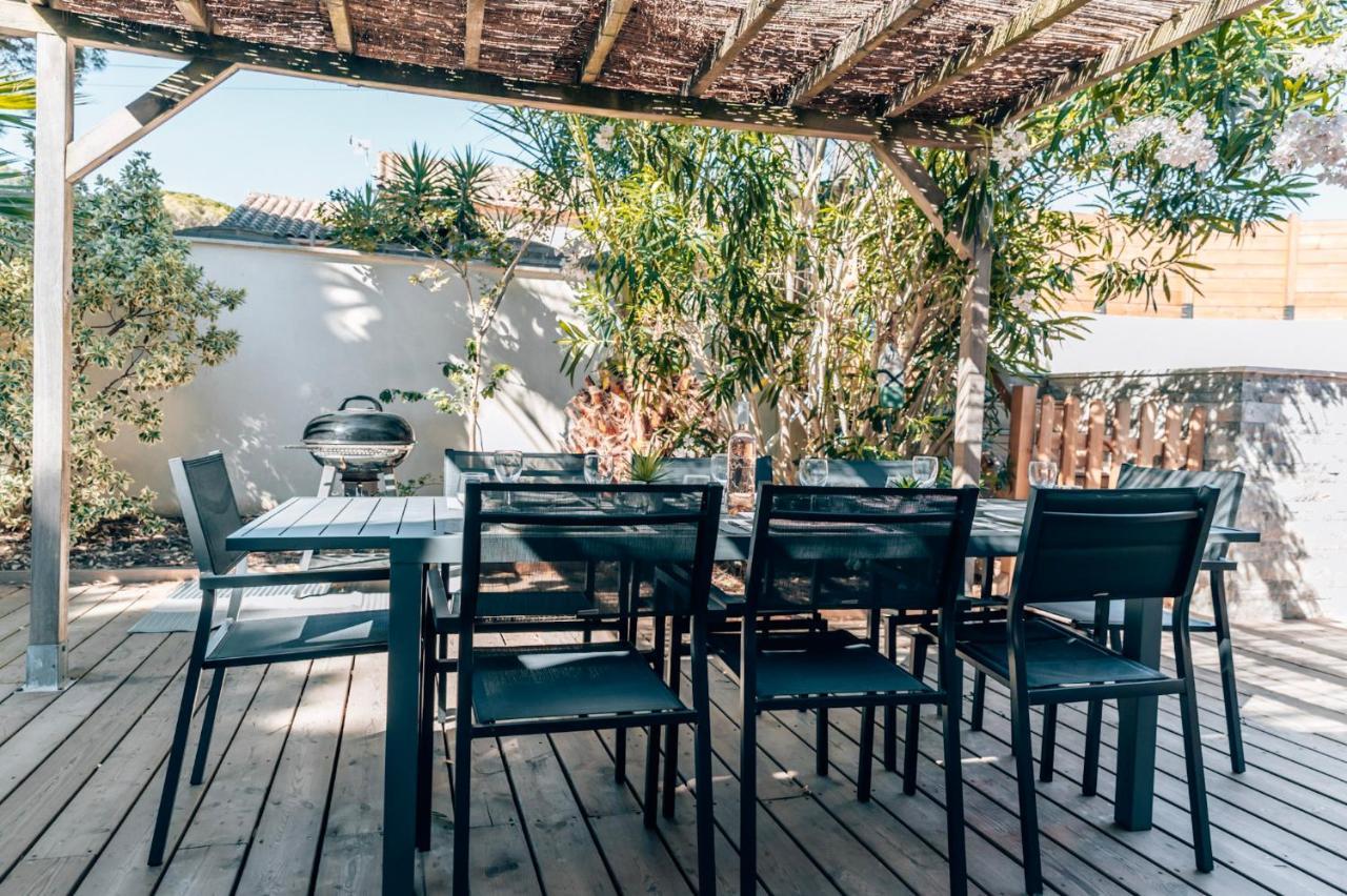 Maison Familiale Avec Piscine Privee, Plage A Pied, Frais Obligatoires A Regler A L'Arrivee, Linge 15E Par Pers & Menage 70E Par Sejour Voir Profil Mandatory Fees In Cash To Be Paid On Arrival Linen 15E Per Person 70E Housekeeping Per Stay Sainte-Maxime Exteriér fotografie