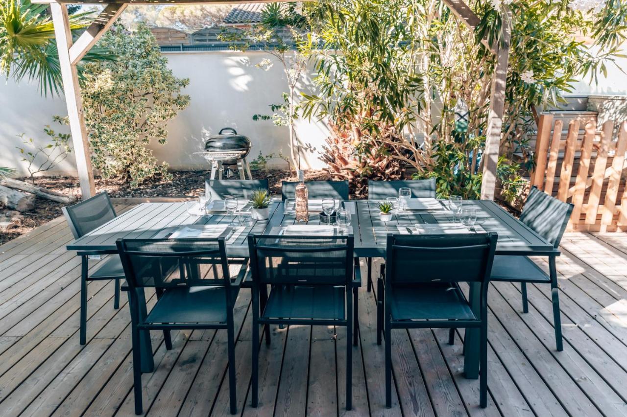 Maison Familiale Avec Piscine Privee, Plage A Pied, Frais Obligatoires A Regler A L'Arrivee, Linge 15E Par Pers & Menage 70E Par Sejour Voir Profil Mandatory Fees In Cash To Be Paid On Arrival Linen 15E Per Person 70E Housekeeping Per Stay Sainte-Maxime Exteriér fotografie