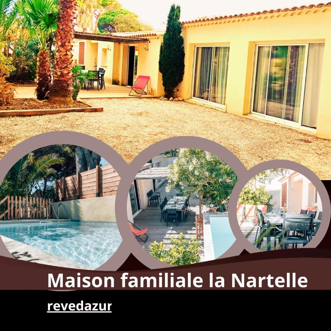 Maison Familiale Avec Piscine Privee, Plage A Pied, Frais Obligatoires A Regler A L'Arrivee, Linge 15E Par Pers & Menage 70E Par Sejour Voir Profil Mandatory Fees In Cash To Be Paid On Arrival Linen 15E Per Person 70E Housekeeping Per Stay Sainte-Maxime Exteriér fotografie
